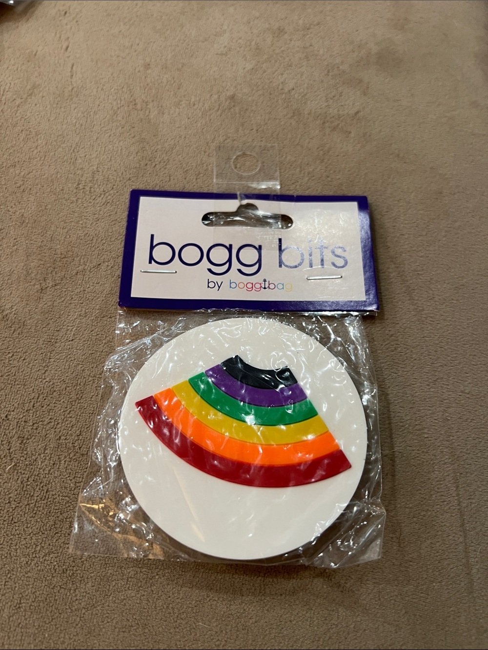 Bogg Bits Rainbow Button
